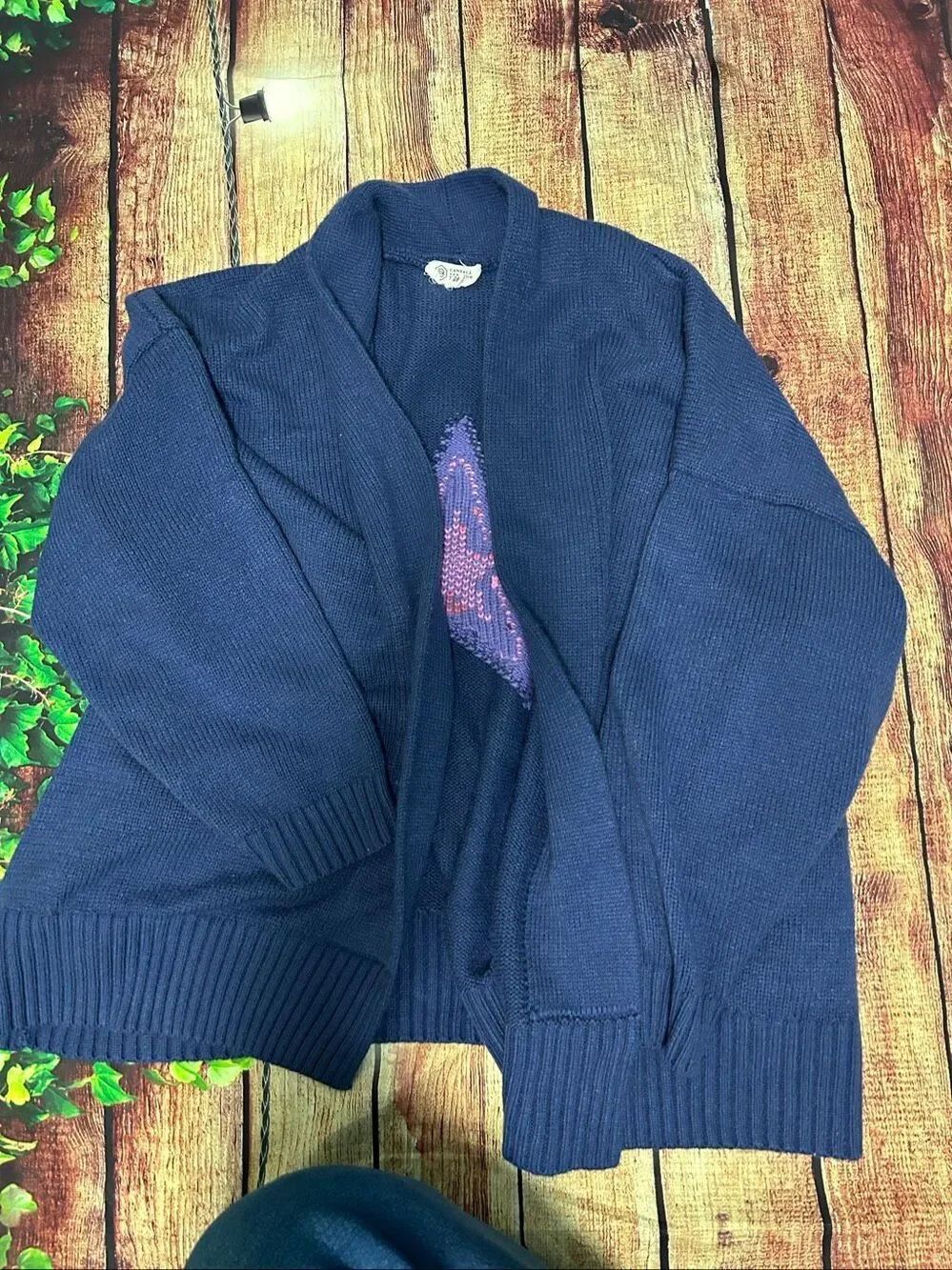 Candace Cameron Bure Blue Star Cardigan Size 3X